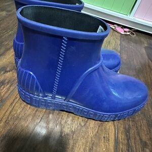 UGG Kids Navy Rain Boots